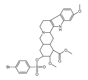 p-Bromobenzenesulfonate Reserpic Acid Methyl Ester Structure