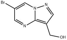 (6-bromopyrazolo[1,5-a]pyrimidin-3-yl)methanol Structure
