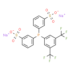 Bis(3-sulfonatophenyl)(3,5-di-trifluoromethylphenyl)phosphine, disodium salt Monohydrate, Min. 97 DANPHOS (water soluble) structure