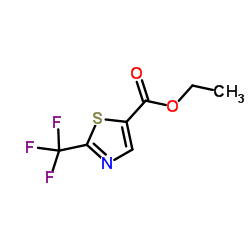 2-(三氟甲基)噻唑-5-甲酸乙酯结构式