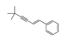 5,5-dimethylhex-1-en-3-ynylbenzene结构式