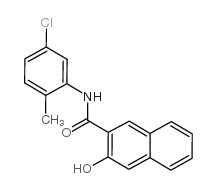 5'-氯-3-羟基-2'-甲基-2-萘苯胺结构式