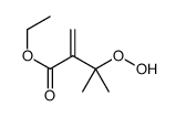 ethyl 3-hydroperoxy-3-methyl-2-methylidenebutanoate结构式
