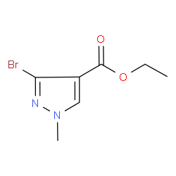 ethyl 3-bromo-1-methyl-1H-pyrazole-4-carboxylate Structure