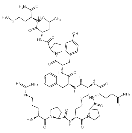 (cys3,6,tyr8,pro9)-substance p Structure
