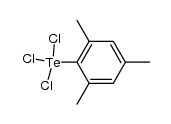 (2,4,6-trimethylphenyl)TeCl3结构式