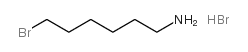 6-溴己烷-1-胺氢氢溴酸盐结构式