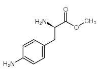 4-氨基-d-苯基丙氨酸甲酯结构式