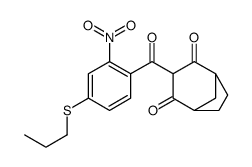 3-(2-nitro-4-propylsulfanylbenzoyl)bicyclo[3.2.1]octane-2,4-dione Structure