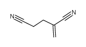 2-亚甲基戊二腈结构式