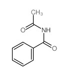 Benzamide, N-acetyl-结构式