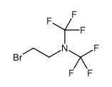 2-bromo-N,N-bis(trifluoromethyl)ethanamine结构式