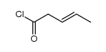 3-pentenoyl chloride Structure