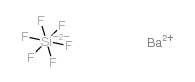 氟硅酸钡结构式
