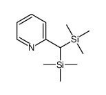 trimethyl-[pyridin-2-yl(trimethylsilyl)methyl]silane结构式