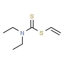 Diethyldithiocarbamic acid vinyl ester picture