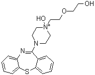 2-[2-[4-(dibenzo[b,f][1,4]thiazepin-11-yl)-1-oxidopiperazin-1-yl]ethoxy]ethanol picture