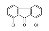 1,8-Dichloro-9H-fluoren-9-one Structure