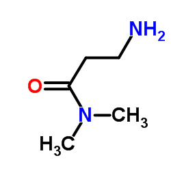 3-氨基-N,N-二甲基-丙酰胺结构式