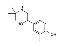 4-[2-(tert-butylamino)-1-hydroxyethyl]-2-methylphenol Structure