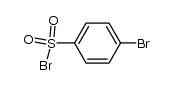 4-bromo-benzenesulfonyl bromide结构式