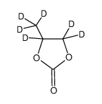 1,2-碳酸丙烯酯-D6结构式