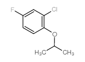 2-(2-氯-4-氟苯氧基)丙烷结构式