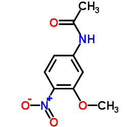 N-(3-甲氧基-4-硝基苯基)乙酰胺图片
