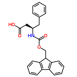 Fmoc-D-β-高苯丙氨酸结构式