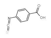 4-羧苯基异硫氰酸酯结构式