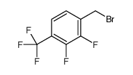 2,3-DIFLUORO-4-(TRIFLUOROMETHYL)BENZYL BROMID Structure