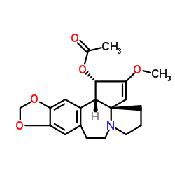 乙酰三尖杉碱结构式