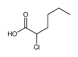 2-chlorohexanoic acid Structure