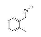 2-METHYLBENZYLZINC CHLORIDE Structure
