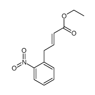 ethyl 4-(2-nitrophenyl)but-2-enoate结构式