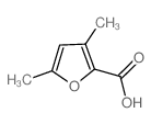 3,5-二甲基呋喃-2-羧酸结构式