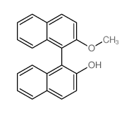 (R)-2'-Methoxy-[1,1']binaphthalenyl-2-ol Structure