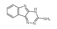 5H-[1,2,4]triazino[5,6-b]indol-3-amine Structure