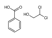 benzoic acid,2,2-dichloroethanol Structure