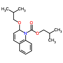 1,2-二氢-2-异丁氧基喹啉-1-甲酸异丁酯结构式