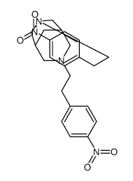 3,7-bis[2-(4-nitrophenyl)ethyl]-3,7-diazabicyclo[3.3.1]nonane Structure
