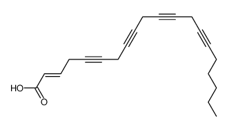 2-trans-Alken-5,8,11,14-eicosatetrainsaeure结构式