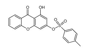 1-hydroxy-9-oxo-9H-xanthen-3-yl 4-methylbenzenesulfonate Structure