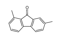 1,7-dimethyl-9H-fluoren-9-one结构式