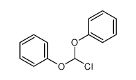 [chloro(phenoxy)methoxy]benzene Structure