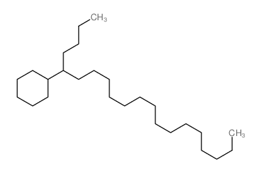 Cyclohexane, (1-butylhexadecyl)-结构式