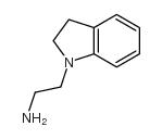 2,3-二氢-1H-吲哚-1-乙胺结构式