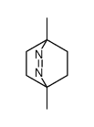 1,4-Dimethyl-2,3-diaza-bicyclo(2.2.2)oct-2-ene结构式