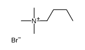 N,N,N-Trimethyl-1-butanaminium bromide Structure