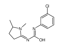 1-(m-Chlorophenyl)-3-(1,5-dimethylpyrrolidin-2-ylidene)urea picture